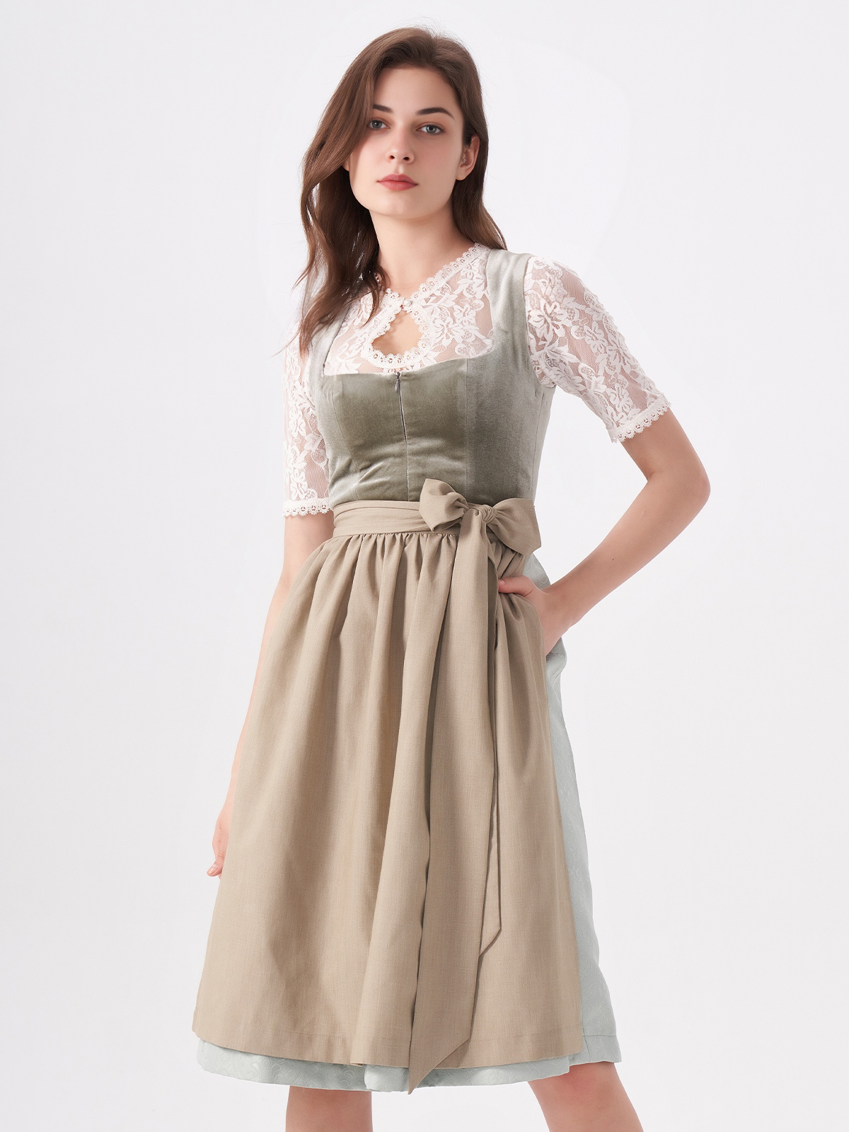 Dirndl in Grün – modern und stilvoll