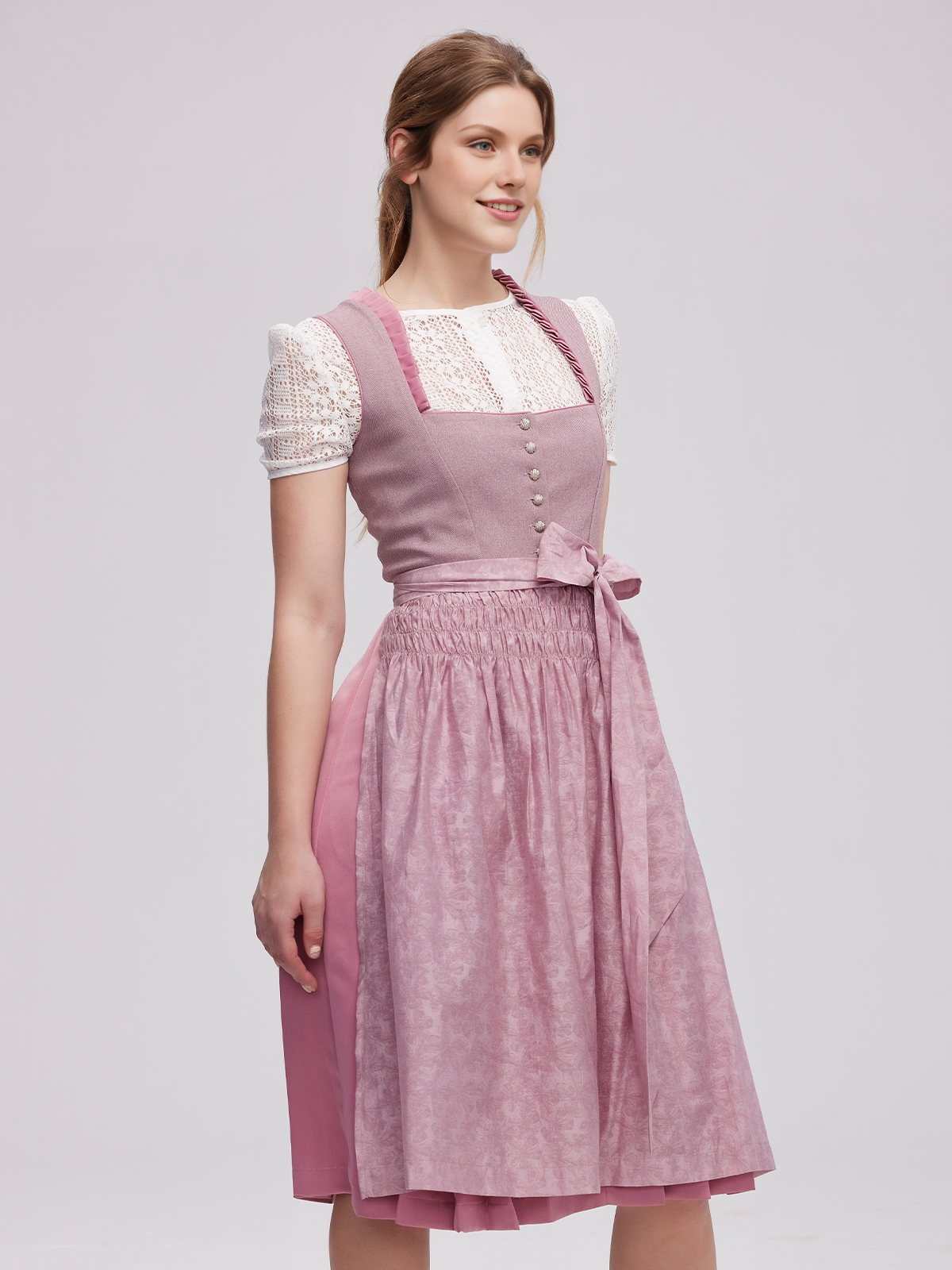 Trachtenrock Damen in lila – perfekt für festliche Anlässe