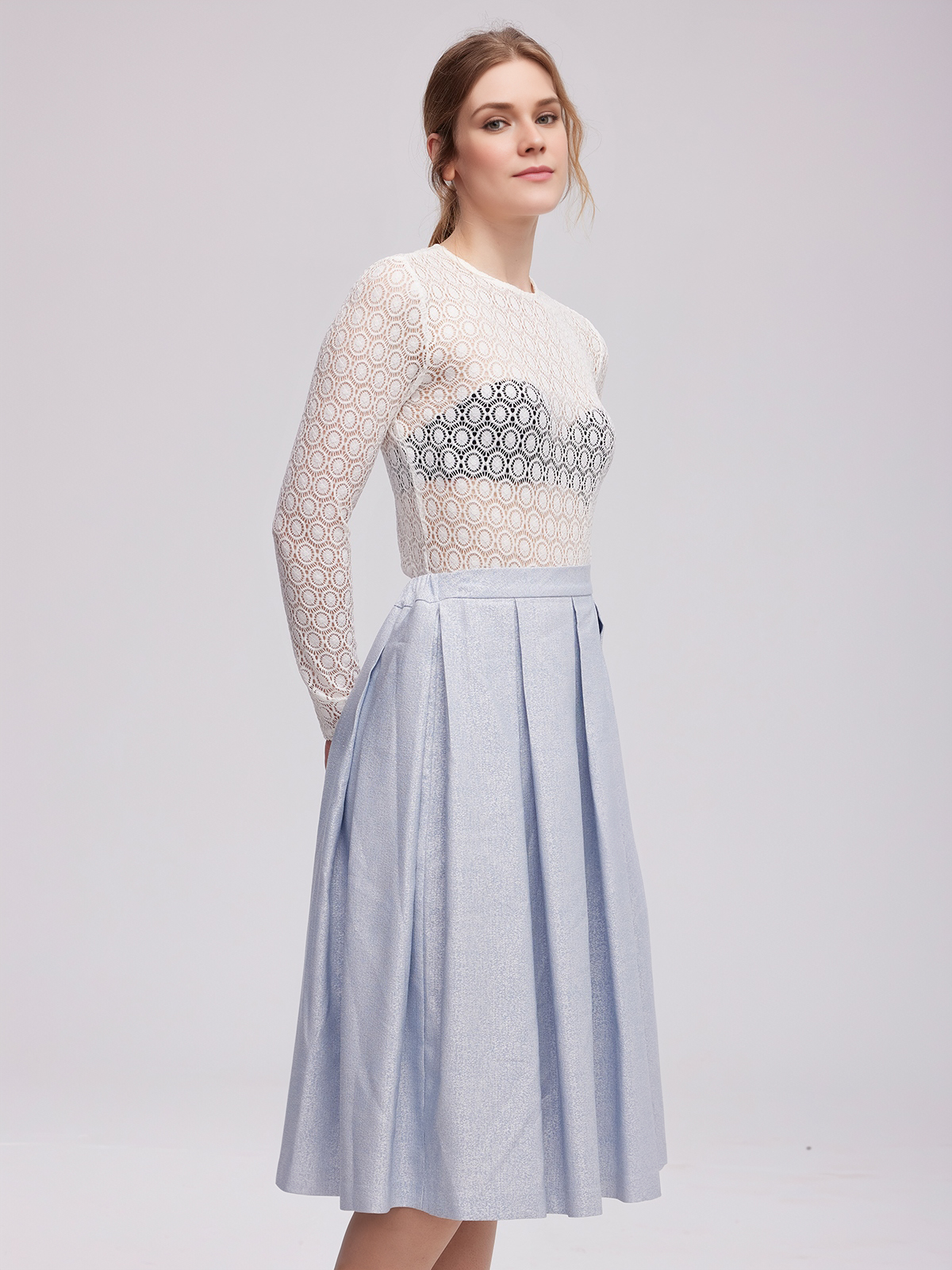 Elegante Julia Brown Kleidung